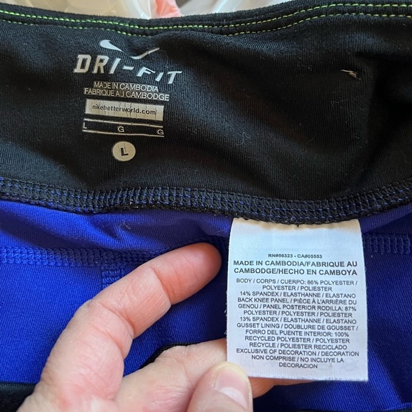 Nike - Dri-Fit Capri Leggings - Picture 2 of 7